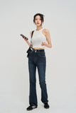 [U-BASIC] Winnie Halter Ribbed Sleeveless