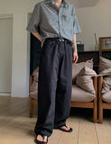 Leah Curved Cotton Pants