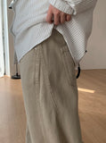 Aven cut wide pants