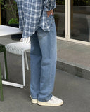 Four Season Stand Semi Wide Denim Pants
