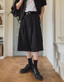Lux stripe bermuda slacks