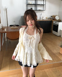 Hien Dot Layered Muffler Set