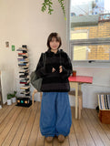 Nicory Banding String Corduroy Wide Pants