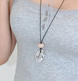 SILVER OBJECT NECKLACE