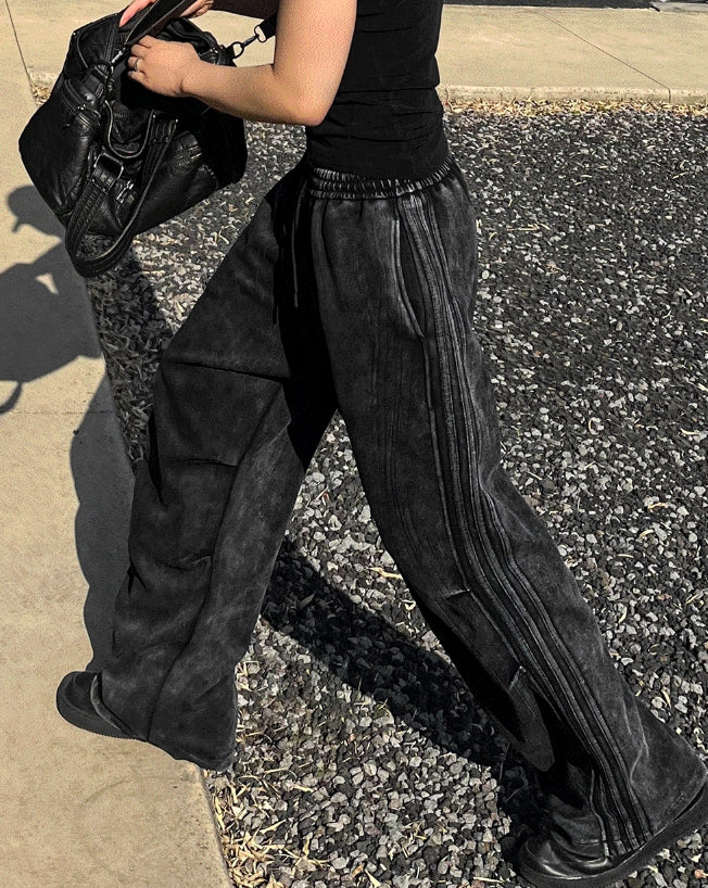 [COSYHARU公式] Pigment Track Wide Training Pants COSYHARU (コシハル) - ピグメントトラックワイドトレーニング