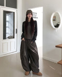 Marty Stripe Raglan Button Long Sleeve