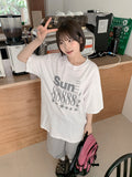 [unisex] Pelu Printing Over Short Sleeve Tee