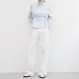 Maris Back Button Strap Pants