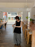 Ops Summer Banding Nylon Wide Pants
