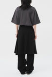 (W) Rag Pleats Skirt