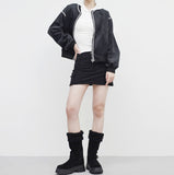 Ber pocket mini skirt