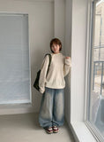[Unisex] Hinkmo Side Button Waffle Hoodie