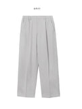 Even Cotton One-Tuck Wide Pants