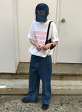 LINE FADING STRAIGHT DENIM