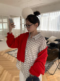 Hensy Check Long Sleeve Shirt