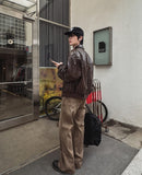 Sand Daisy Corduroy Bootcut Pants