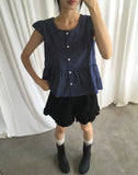 Siwa Dot Frill Blouse