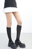 Cien see-through long socks