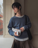 Rubins Layered Crop Knit