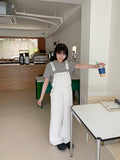 Curimi Dot Cotton Suspender Pants