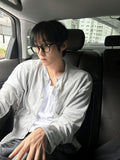 Linen Round Knit Cardigan