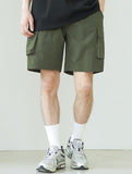 Dicent Nylon Cargo Short Pants