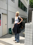 V-NECK KARA HALF T