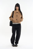 Little handmade cashmere short jacket