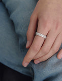 Essence Silver (W) Prime Moissanite Ring 2.0MM