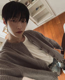 Tour Damage Overfit Cardigan