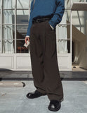 Theo One-Tuck Wide Slacks