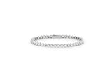[Premium Plating] Essence AB(W) Round Bezel Tennis Bracelet 3.0mm