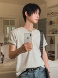 Modern Waffle Henry Short Sleeve T-shirt