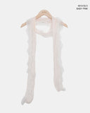 Vernal Color Frill Scarf