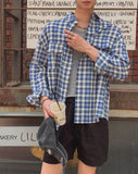 Caden Tartan Check Long Sleeve Shirt