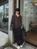 Talo Rib Henley Neck Knit