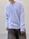 Pitenifer two-tone angora knit