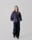 Run Picture Dyeing Sweatshirt