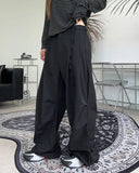 Elin String Parachute Slacks