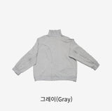 Cueen Unbalanced Zipper Sweatshirt