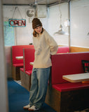 Different Knit Half Zip-up