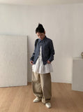 Rammi Check Crop Shirt
