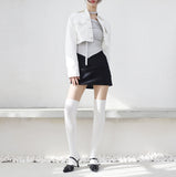 Le L String Shirring Skirt