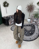 Ser Crop Ribbed Hood Zip-Up