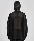 Total Logo Drop Needle Sweater