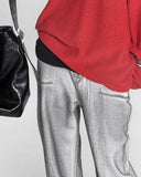 Muddy Cotton Wide Pants