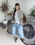 Mielo Wrinkle Check Shirt
