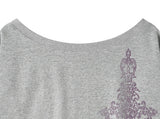 SIM CROSS One-Shoulder Sweatshirt