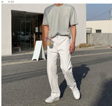 Ritz Cream Wide Denim Pants