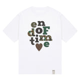 Camo END OF TIME Short Sleeve Tee
